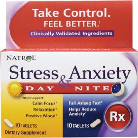 El estrés y la ansiedad de día / noche Natrol